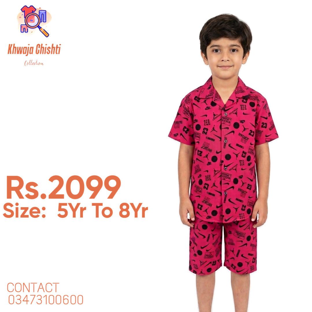 Boys' Vibrant Urban Sports Co-Ord Set 5yr to 8yr