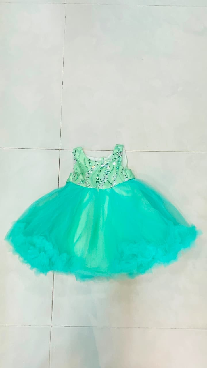 π Elegant Mint Magic Princess Frock π