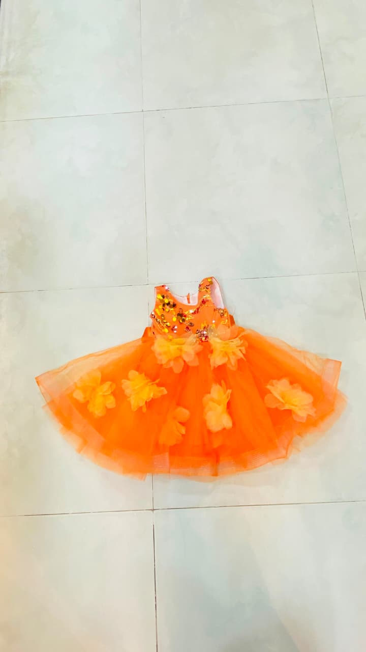 ✨Bright & Beautiful Floral Princess Frock✨