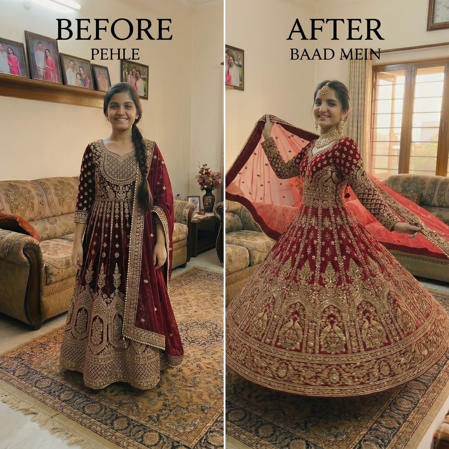 Cancan Skirt for Lehenga, Maxi & Frock | 3 Fiber Ring Petticoat |  Multi-Layer Crinoline | Bridal Ghagra Underlayer | Adjustable Waist  | All Sizes | Volume & Flare