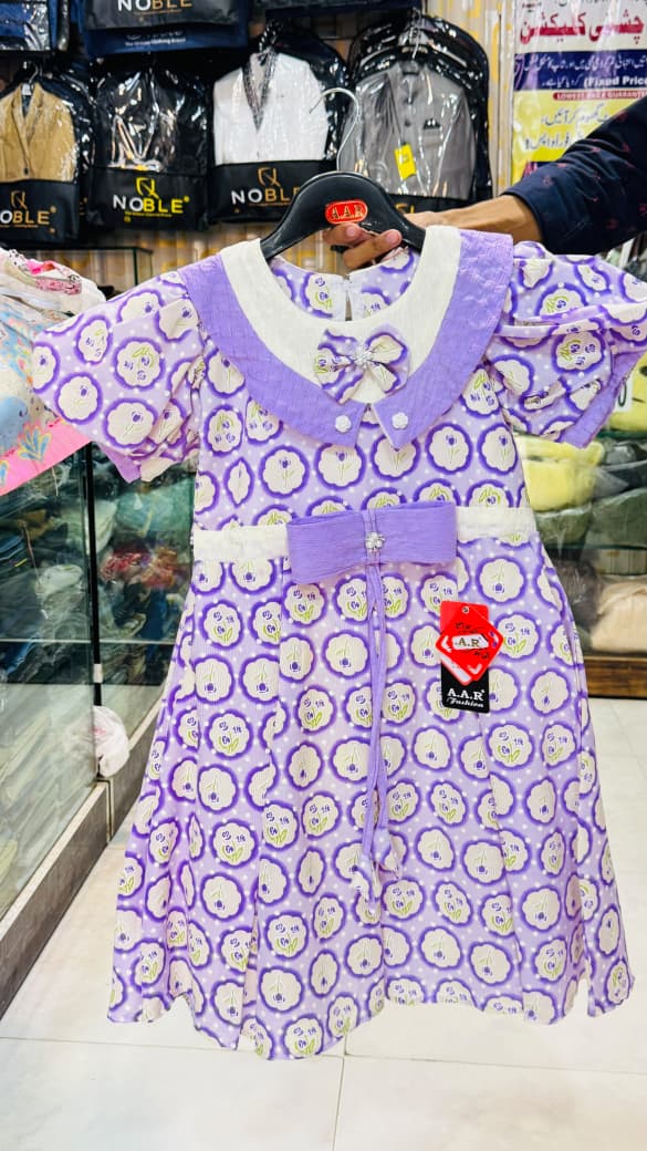 💜 Lavender Floral Princess Frock 💜 5yr to 9yr
